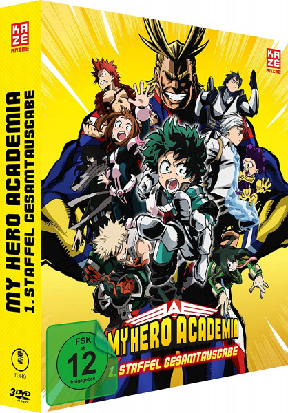 DVD My Hero Academia Staffel 1 Gesamtausgabe