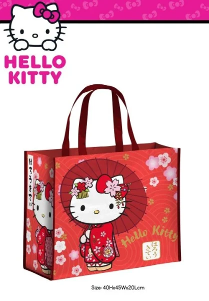 Einkaufstüte / Shopping Bag / Tasche - Sanrio - Hello Kitty 45x20x40cm LxTxH