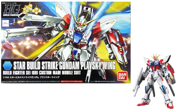 Model Kit: HG Gundam Build Fighters 009 - Star Build Strike Plavsky Wing Sei Iori Custom 1/144