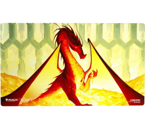 Magic: The Gathering | The Hobbit Shiny Playmat - Smaug the Golden