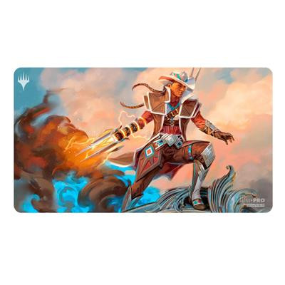 UP - OUTLAWS OF THUNDER JUNCTION PLAYMAT KEY ART 5 FOR MAGIC: THE GATHERING