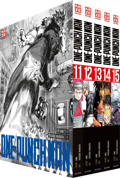 One-Punch Man Box 3, Bände 11-15
