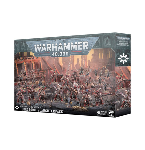 Warhammer 40,000: 67-04 World Eaters - Battleforce - Gorestorm Slaughterpack 2025