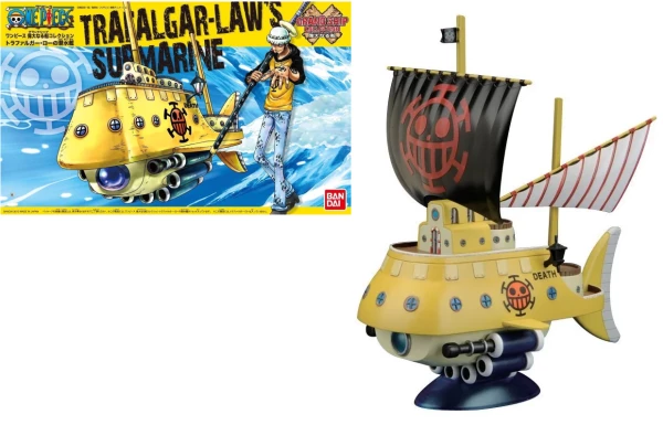 One Piece Grand Ship Collection 02 - Trafalgar Laws Submarine - Model Kit