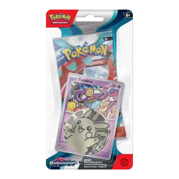 Pokemon TCG: Karmesin und Purpur 04 Paradoxrift - Checklane Blister Fatalitee