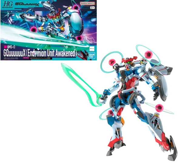 Model Kit: HG Gundam GQuuuuuuX 013 - gMS-Omega Endymion Unit Awakaned 1/144