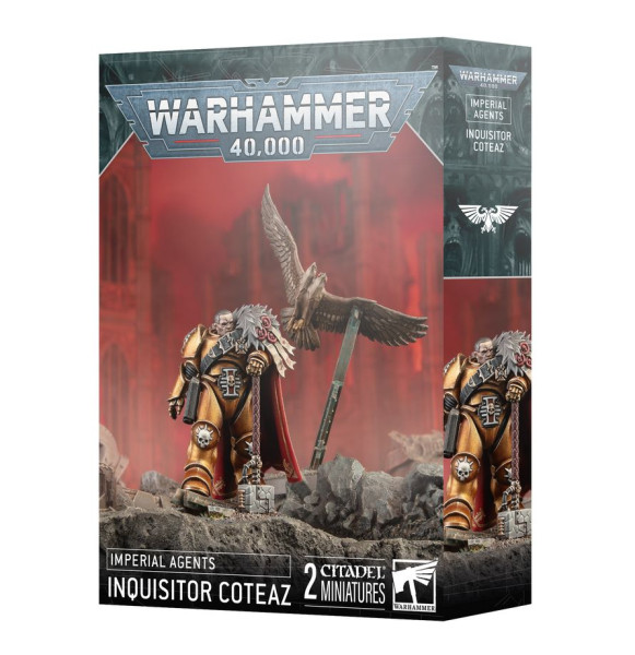 Warhammer 40,000: 57-50 Imperial Agents - Inquisitor Coteaz 2024