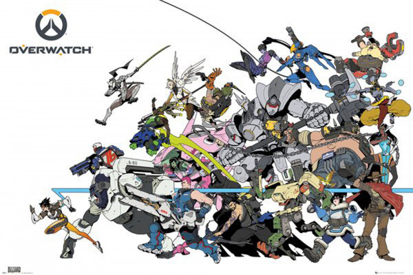 Poster: C60 Overwatch Battle 1 91,5 x 61 cm