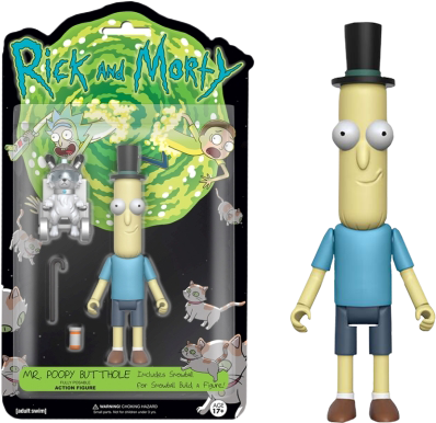 Funko Action Figur - Rick and Morty - Mr. Poopy Butthole