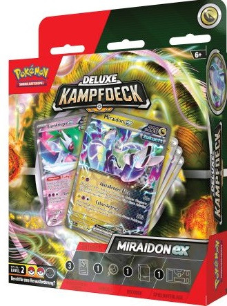 Pokemon TCG: Deluxe Kampfdeck - Miraidon EX - DE