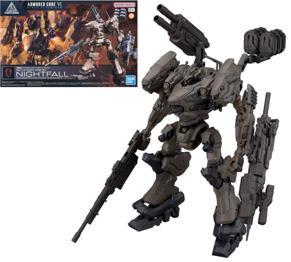 Model Kit: NG 30 Minute Missions 01 - Armored Core VI RaD CC-2000 Orbiter Nightfall / Raven