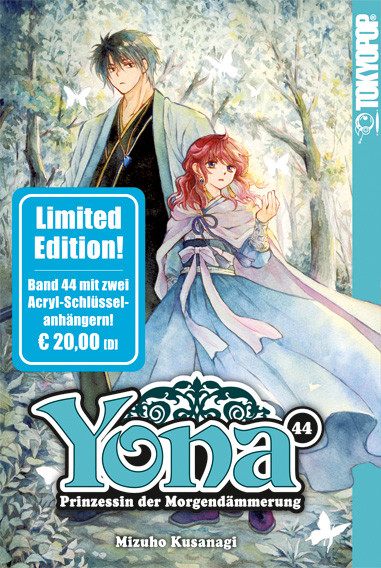 Yona - Prinzessin der Morgendämmerung 44 - Limited Edition mit 2 Acryl-Anhänger