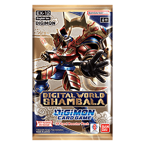 Digimon Card Game - Digital World Shambala- EX-12 Extra Booster - EN