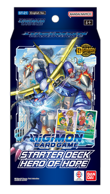Digimon Card Game - Starter Deck Display ST21 Hero Of Hope - EN