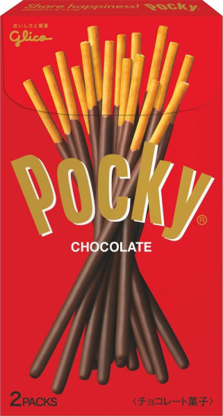 Snack: Pocky - Chocolate Flavour JP Doppelpack 72g