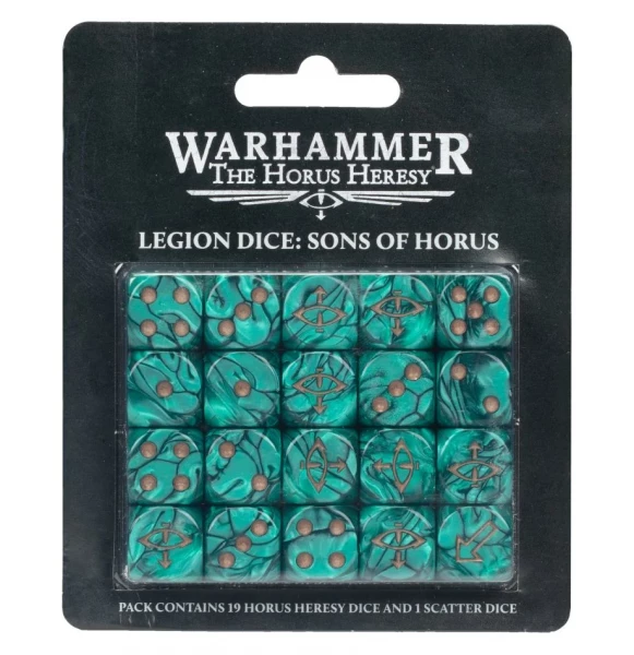 Warhammer The Horus Heresy: Legion Dice: Sons of Horus 2022