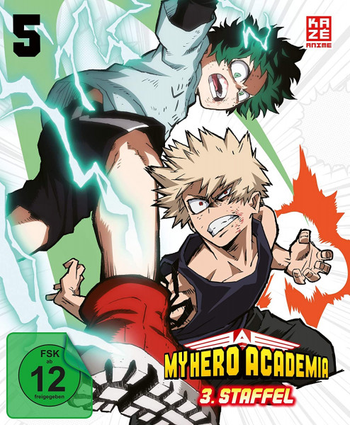 DVD My Hero Academia Staffel 3 Vol. 05