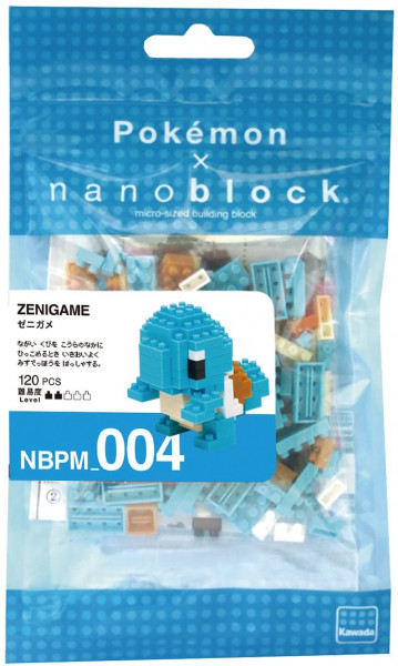 nanoblock nbpm-004: Pokemon - Schiggy
