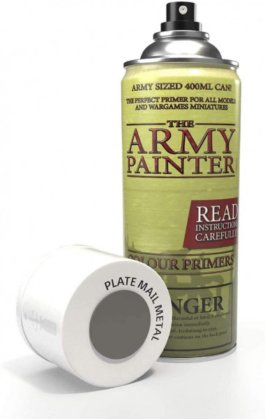 The Army Painter - Spray: Color Primer Platemail Metal