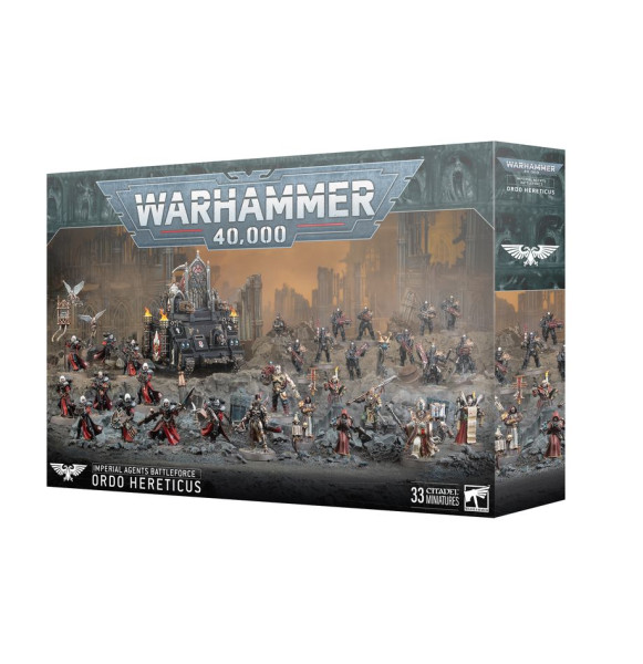 Warhammer 40,000: 68-02 Imperial Agents Battleforce: Ordo Haereticus 2024