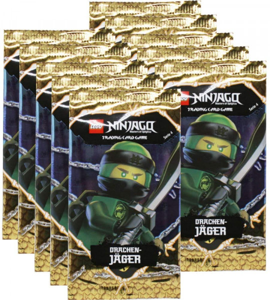 LEGO NINJAGO - TCG Serie 4 Drachen-Jäger - Booster (5 Karten)