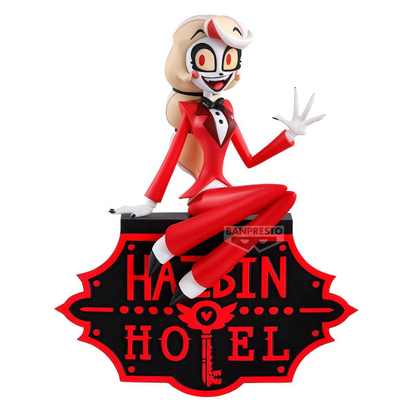 Figure: Hazbin Hotel Monitor Top Figure PVC Statue Charlie Morningstar (Ver. A) 14 cm