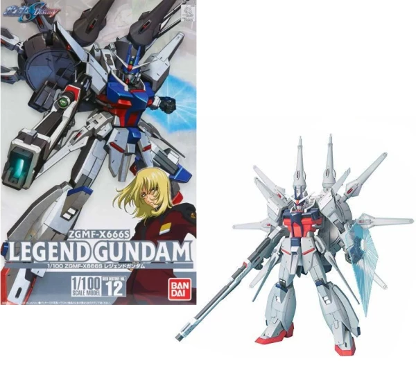 Model Kit: Gundam Seed Destiny 12 - Legend Gundam ZGMF-X666S 1/100