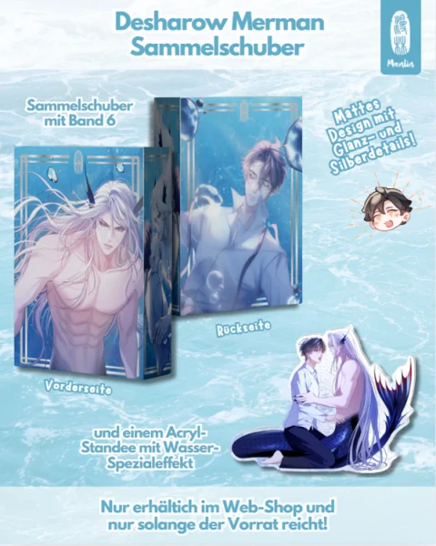 Desharow Merman 06 - Limited Edition Sammelschuber mit Acrylaufsteller