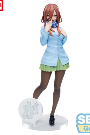 Figure: The Quintessential Quintuplets Specials Luminasta PVC Statue Miku Nakano 20 cm