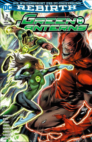 Green Lanterns 02 - Die rote Flut