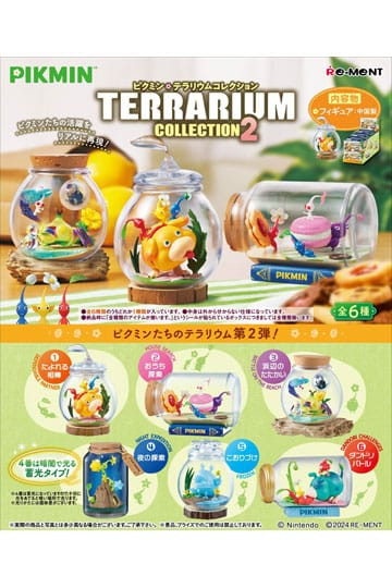 Figure: Pikmin Minifiguren 6 cm Terrarium Collection 2 BLINDBOX