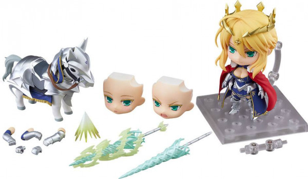 Figure: Fate/Grand Order Lancer/Altria Pendragon and Dun Stallion Nendoroid 1532-DX Actionfigur 10cm