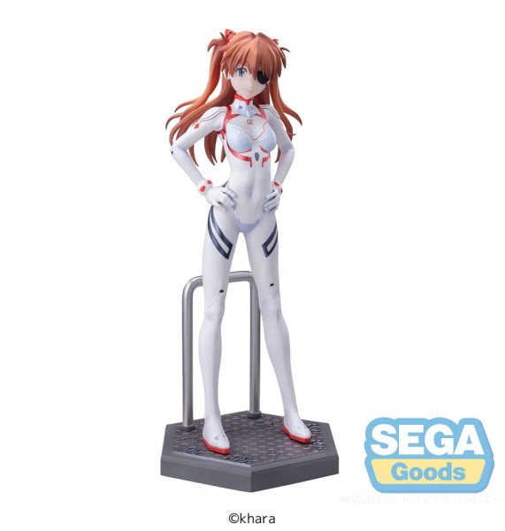 Figure: Evangelion: 3.0+1.0 Thrice Upon a Time Luminasta PVC Statue Asuka Shikinami Langley 22 cm