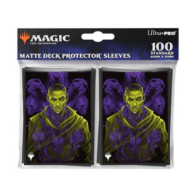 UP - Duskmourn 100ct Deck Protector Sleeves Alt Art Key Character PW for Magic: The Gathering