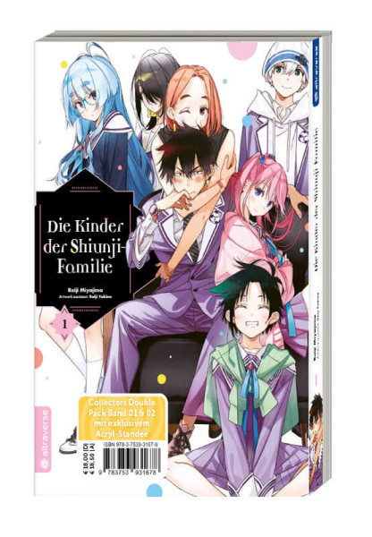 Die Kinder der Shiunji-Familie 01+02 Collectors Pack mit Acryl Standee