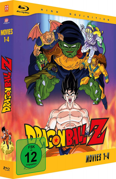 BD Dragonball Z - Movies 1-4