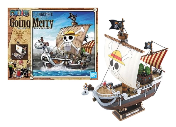 One Piece Model Ship - Going Merry / Monkey D. Luffy - Model Kit 30cm