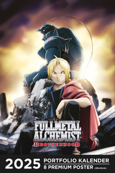 2025 Kalender - Full Metal Alchemist