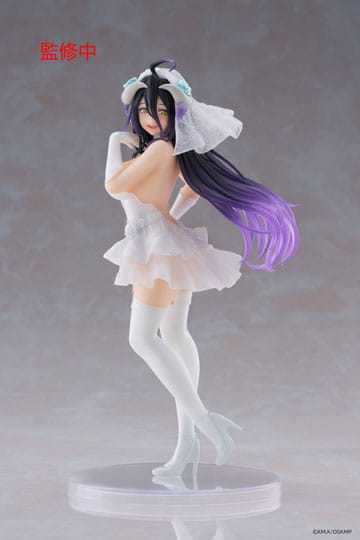 Figure: Overlord Coreful PVC Statue Albedo Wedding Ver. 18 cm