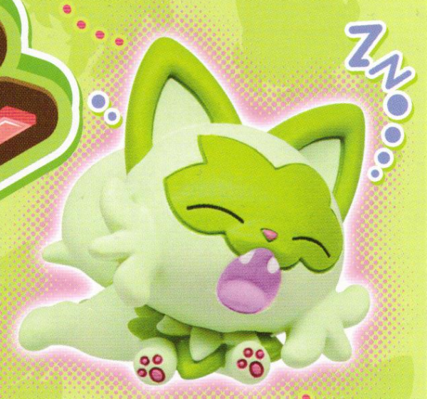 Figure: Pokemon Gashapon - Felori Collection 04 - Yawn 4cm