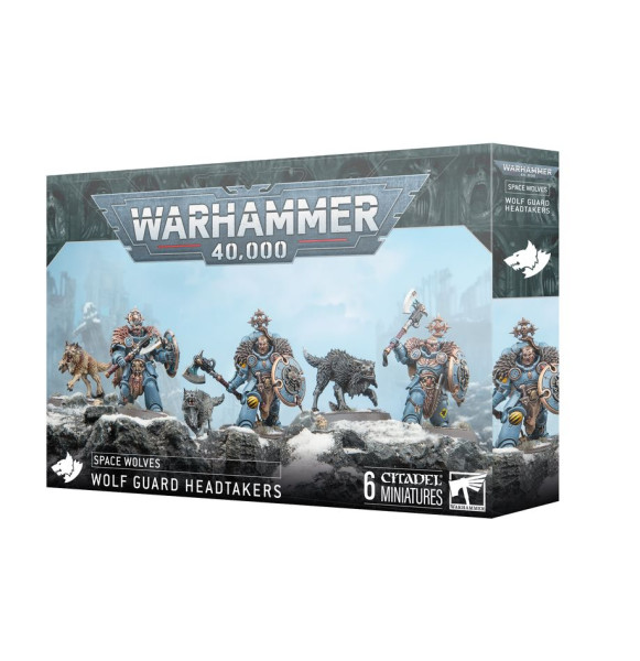 Warhammer 40,000: 53-29 Space Wolves - Wolfsgarde-Heldentöter / Wolf Guard Headtakers 2025