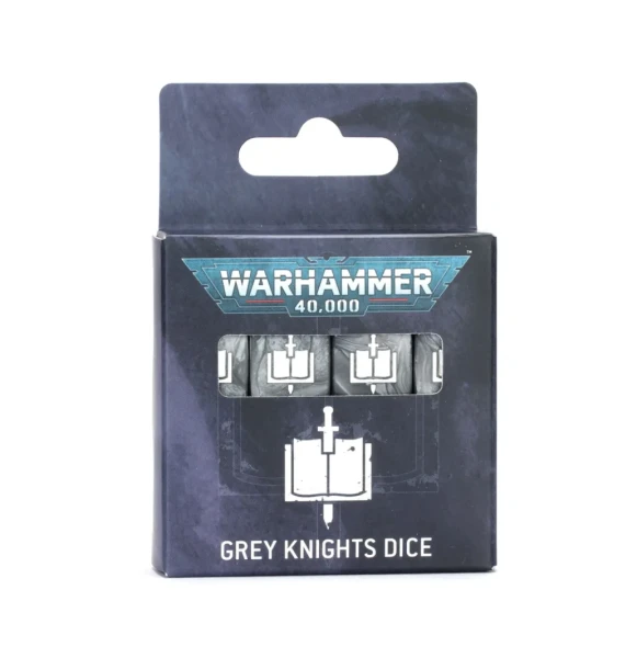 Warhammer 40,000: 57-15 Grey Knights - Würfelset / Dice Set 2025