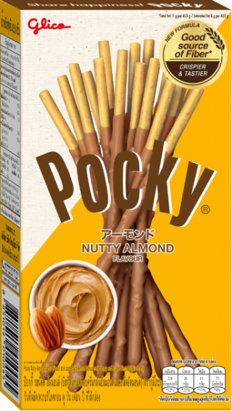 Snack: Pocky - Nutty Almond Flavour