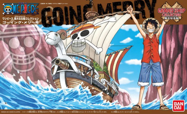 One Piece Grand Ship Collection 03 - Going Merry / Monkey D. Luffy - Model Kit