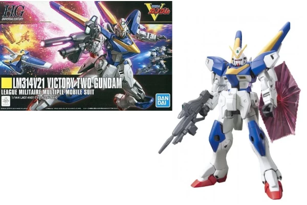 Model Kit: HG Gundam Universal Century 169 - LM314V21 Victory Two Gundam League Militaire 1/144