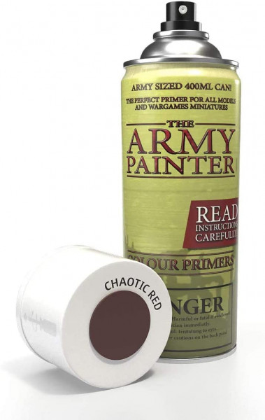 The Army Painter - Spray: Color Primer Chaotic Red
