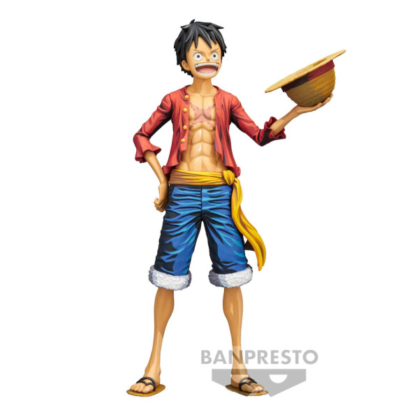Figure: One Piece Grandista nero Monkey D. Luffy #2 Manga Dimensions 28cm