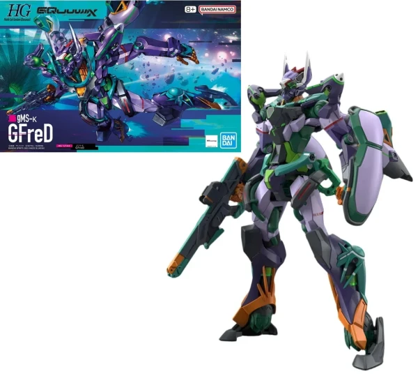Model Kit: HG Gundam GQuuuuuuX 008 - gMS-K GFreD 1/144