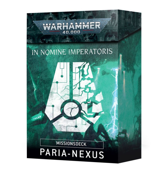 Warhammer 40,000: 40-20 Missionsdeck: Paria-Nexus 2024 DE