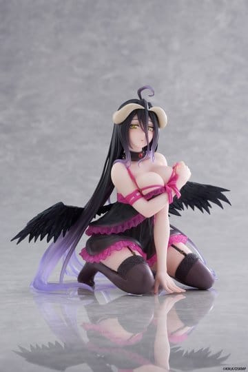 Figure: Overlord Desktop Cute PVC Figur Albedo (Negligee ver.) 13 cm